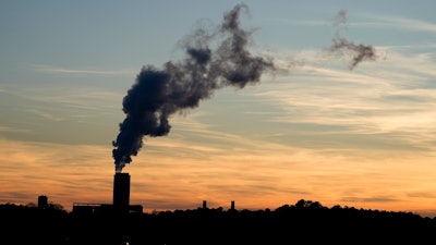 The Marshall Steam Station coal power plant operates March 3, 2024, near Mooresville, N.C.