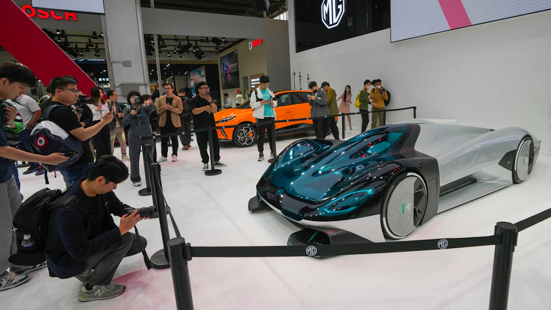 Dev Car Electric Cars and Digital Connectivity Dominate at Beijing Auto Show ...