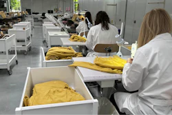 Italian artisans create knitwear for the Prada and Miu Miu brands at a recently expanded factory in the Perugia province of Italy Tuesday, May 7, 2024.