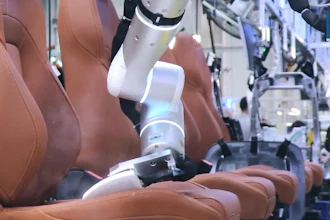Flexiv’s Automotive Seating Ironing Solution with Rizon 4.