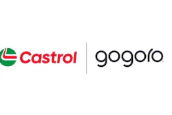 Castrol and Gogoro logos.