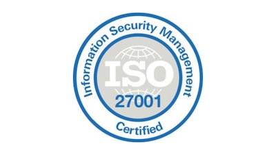 ISO 27001 Certification.