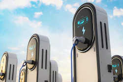 EV charging station.