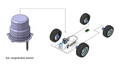 Air Suspension Motor