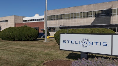 Stellantis logo.