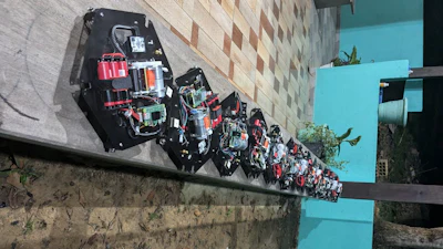 Bases of the 11 drones used.