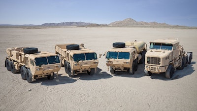 Oshkosh Defense's line of Heavy Equipment Vehicles.