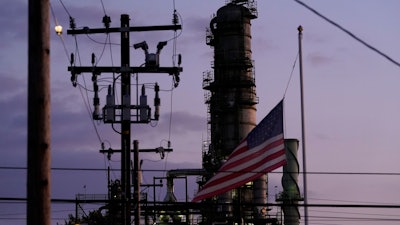 The Chevron Products Company El Segundo refinery, El Segundo, Calif., Oct. 23, 2023.