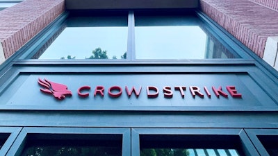 A CrowdStrike office is seen in Sunnyvale, Calif.