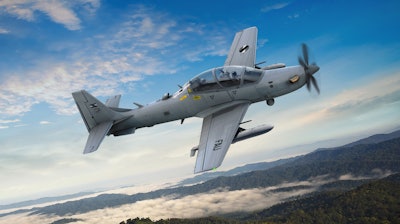 The A-29 Super Tuscano.