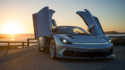 Automobili Pininfarina Battista Targamerica in California 1.