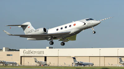 The Gulfstream G400.
