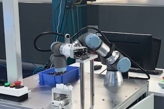 3D vision-guided machine tending of gear shafts.