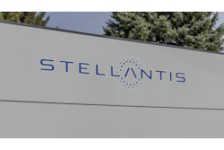 Stellantis logo.