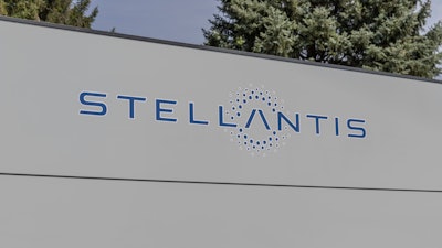 Stellantis logo.