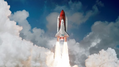Rocket launch.