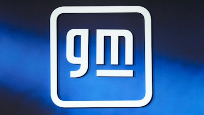 The General Motors logo.