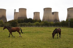General view of Ratcliffe-on-Soar power station in Nottingham, England, Sunday, Sept. 29, 2024. The UK's last coal-fired power plant, Ratcliffe-on-Soar, will close, marking the end of coal-generated electricity in the nation that sparked the Industrial Revolution.