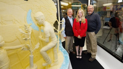 The 56th Annual Butter Sculpture at the New York State Fair.