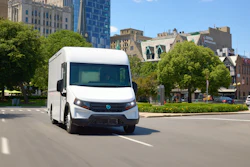 Blue Arc EV Class 4 truck.