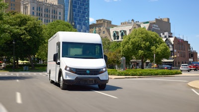 Blue Arc EV Class 4 truck.