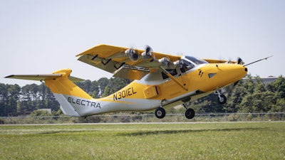 Electra's hybrid-electric Ultra Short prototype.