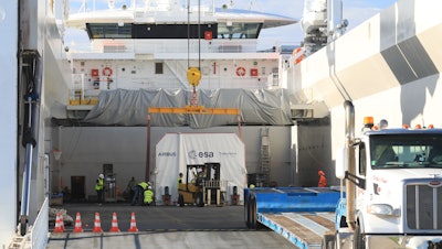 Shipment bay at NASA Kennedy.
