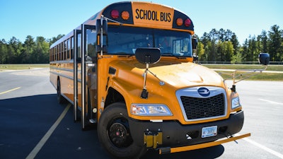 Red Lake School District #38 Electric Bus.