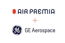 Air Premia and GE Aerospace Software Solution logos.