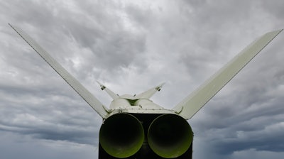 Hypersonic rocket ending.