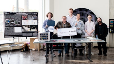 Team H.E.L.P.S. (High Efficiency Long-Range Power Solution) from The University of California, Santa Barbara won the $1 million grand prize in NASA's Watts on the Moon Challenge.