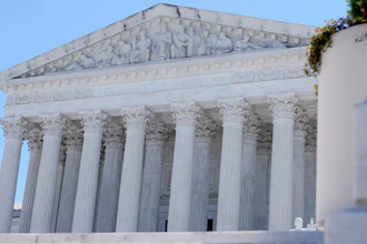 The Supreme Court is seen, July 1, 2024, in Washington.