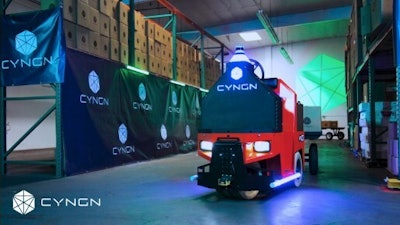 Cyngn's 12,000 lb. DriveMod Tugger.