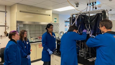 The research laboratory at the University of Texas at San Antonio.