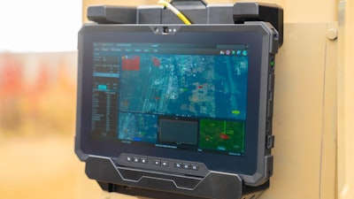 Forward Area Air Defense Command and Control (FAAD) simultaneously integrates short range air defense, counter-rocket artillery and mortar and counter-unmanned aerial systems missions.