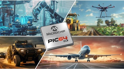 Microchip's new PIC64HX Microprocessors.
