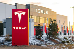 Tesla automotive shop in Washington.