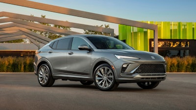 This photo provided by Buick shows the 2025 Envista. The Envista is Buick's least expensive SUV but it doesn't lack style or comfort.