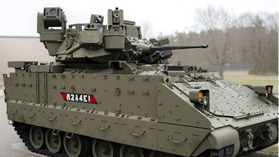 U.S. Army's Bradley IFV.