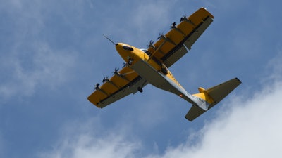 Electra’s hybrid-electric EL2 prototype aircraft that flew at DoD’s Thunderstorm 24-4.