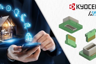Kyocera AVX's Dual-Entry Card Edge Connectors