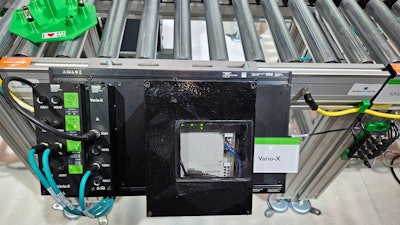 Murrelektronik showcases its Vario-X IPC at PACK EXPO 2024 in Chicago.