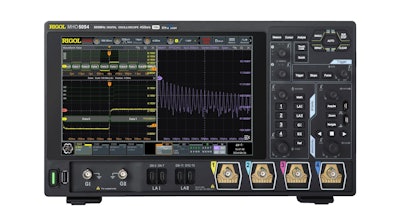Rigol MHO/DHO5000 4/6/8-channel 12-bit digital oscilloscope series.