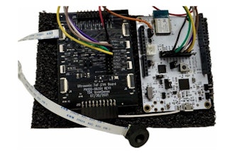 InnoPhase IoT's Talaria Two Wi-Fi Module & TDK InvenSense ICU-30201 Ultrasonic TOF Sensor.