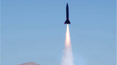 Anduril's Denali Rocket Motor in action.