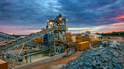 An Australian gold mining facility.