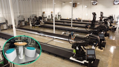 Haddy is building a global network of local microfactories equipped with hybrid Flexbot systems and recycling units that shorten the supply chain and help the environment by reducing waste.