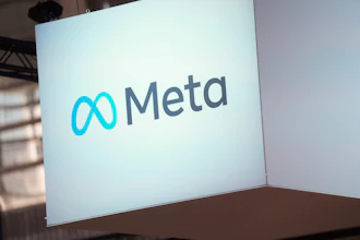 The Meta logo is seen at the Vivatech show in Paris, France, June 14, 2023.