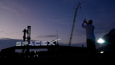 SpaceX's mega rocket Starship as it is prepared for a test flight from Starbase in Boca Chica, Texas, Wednesday, March 13, 2024.