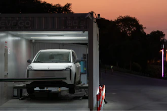 Barcelona subway recycles energy from braking into power to charge electric cars.